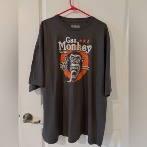 New! Gas Monkey Garage Screaming Monkey Tee  3XL NWOT